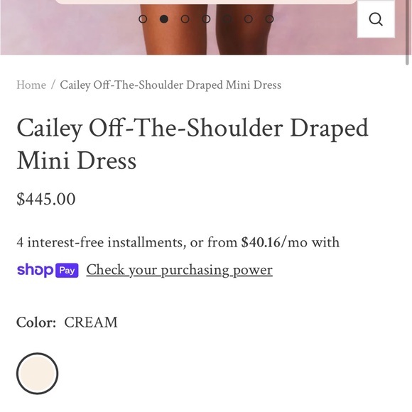 LOVESHACKFANCY CAILEY MINI DRESS - Picture 5 of 11